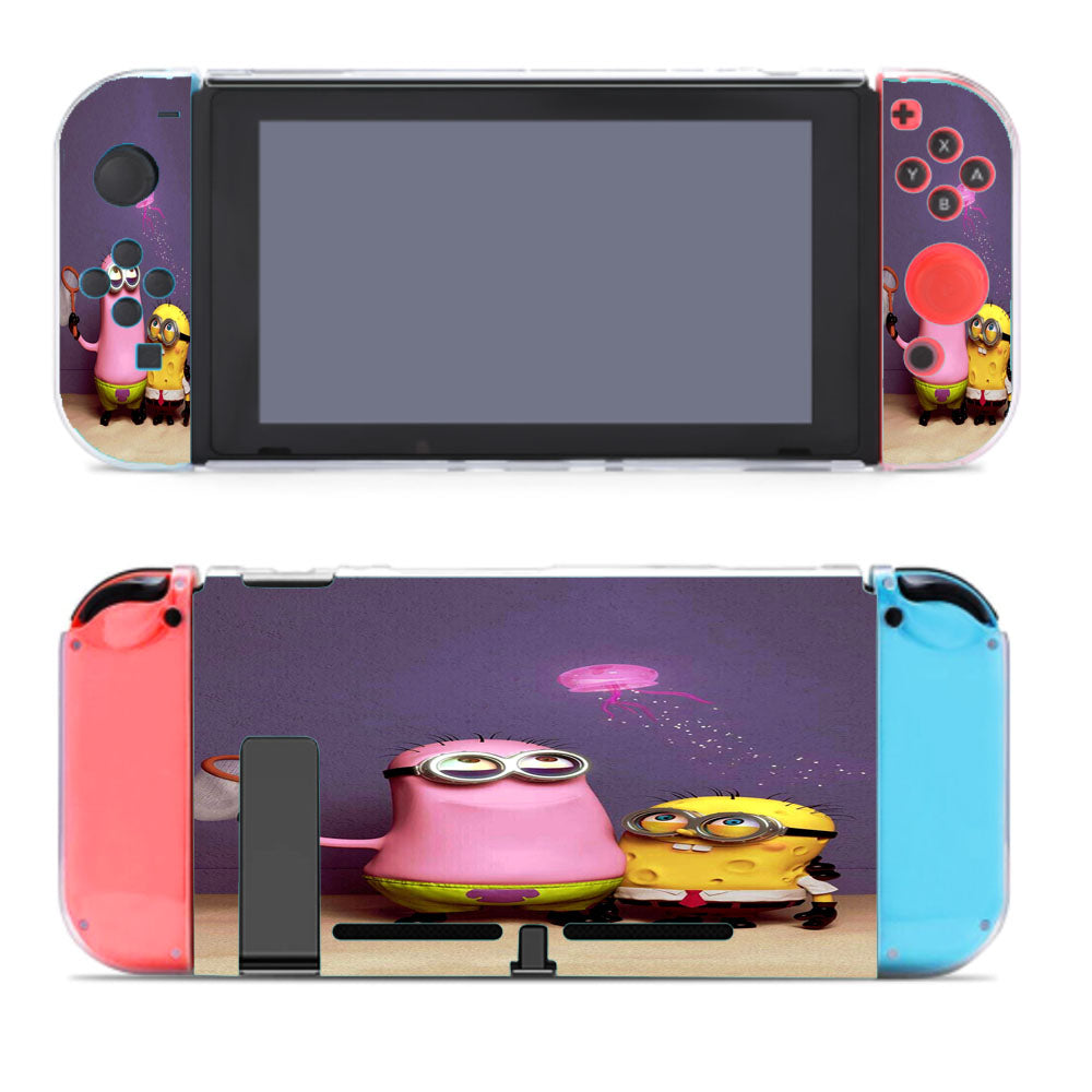 Minions Patrick X Spongebob Nintendo Switch Cover Case
