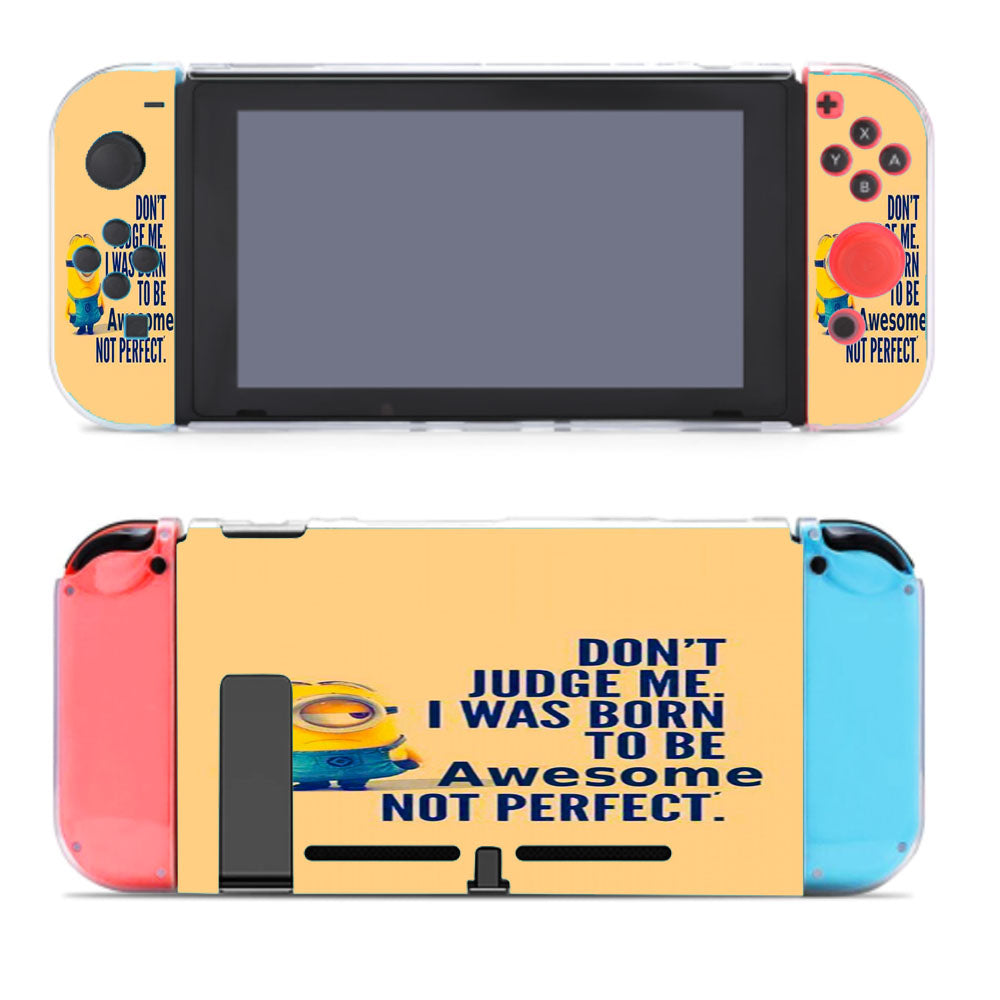 Minions Quote Nintendo Switch Cover Case