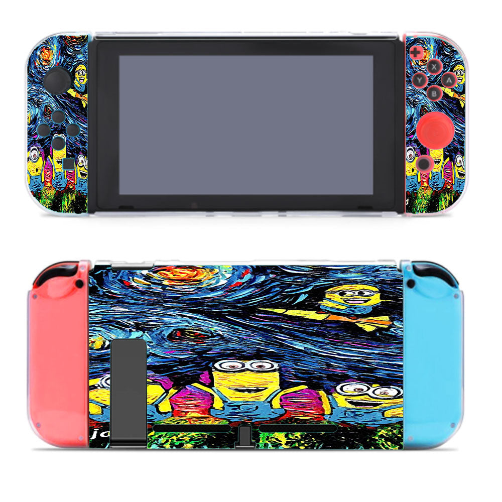 Minions Starry Night Nintendo Switch Cover Case