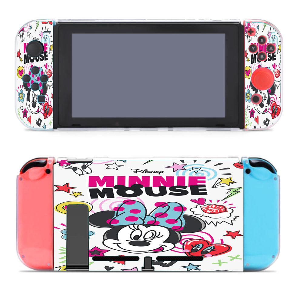 Minnie Mouse Colorful Nintendo Switch Cover Case