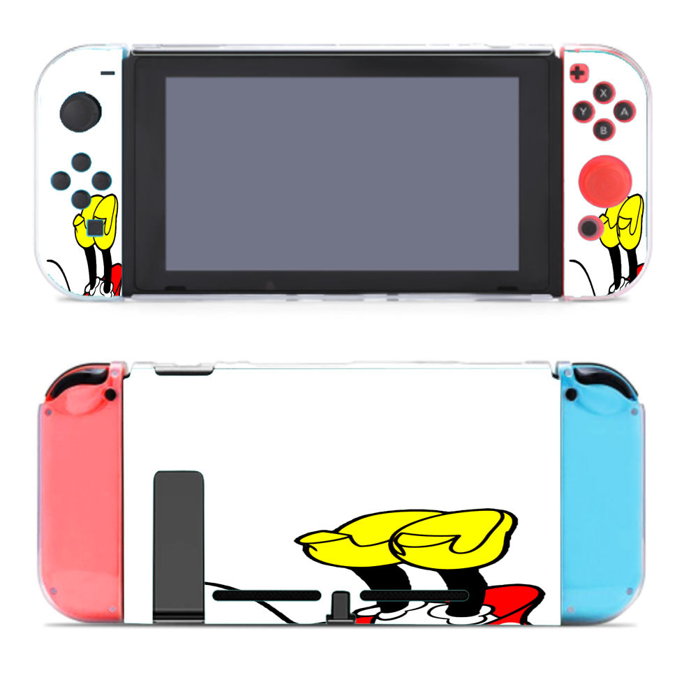 Minnie Mouse Falls Down Skirt Nintendo Switch Cover Case