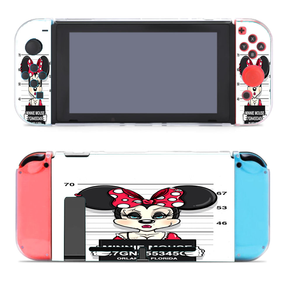 Minnie Mouse On Jail Nintendo Switch Cover Case