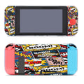 Modern Comic Book Superhero Pattern Nintendo Switch Cover Case