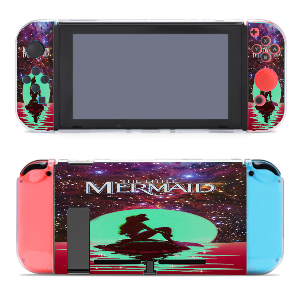 Moon Light Ariel Little Mermaid Nintendo Switch Cover Case