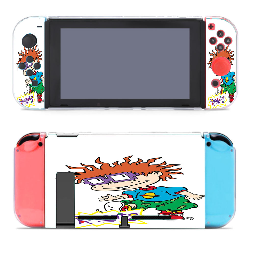 Mr Chuckie Finster From Baby Rugrats Nintendo Switch Cover Case