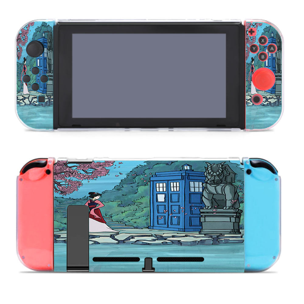 Mulan Tardis Dr Who Nintendo Switch Cover Case