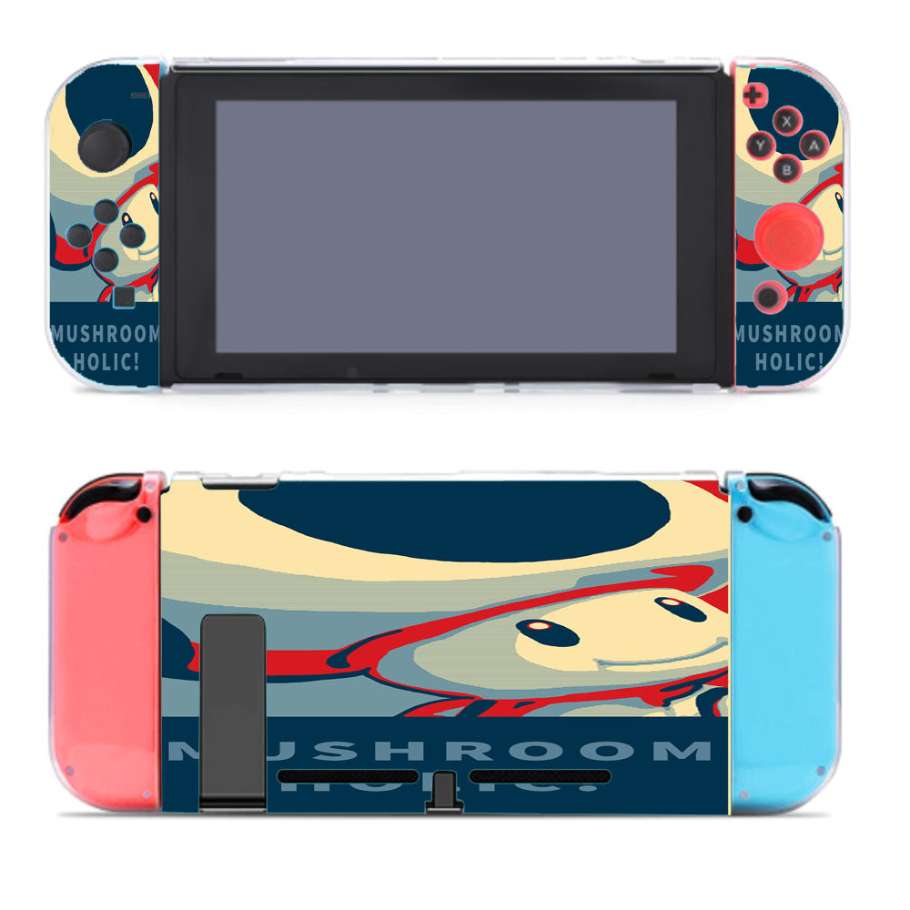 Mushroom Holic Mario Bros Nintendo Switch Cover Case