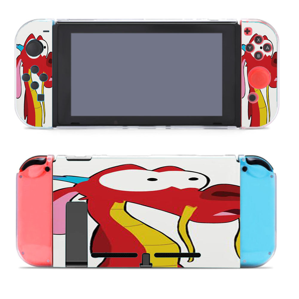 Mushu Dragon Disney Mulan Nintendo Switch Cover Case
