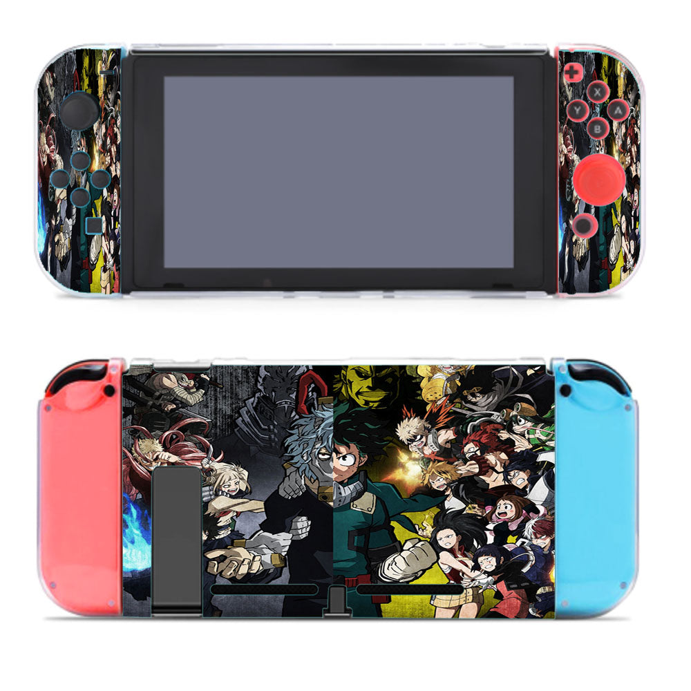 My Hero Academia All Characters Ones Justice Poster Nintendo Switch Cover Case