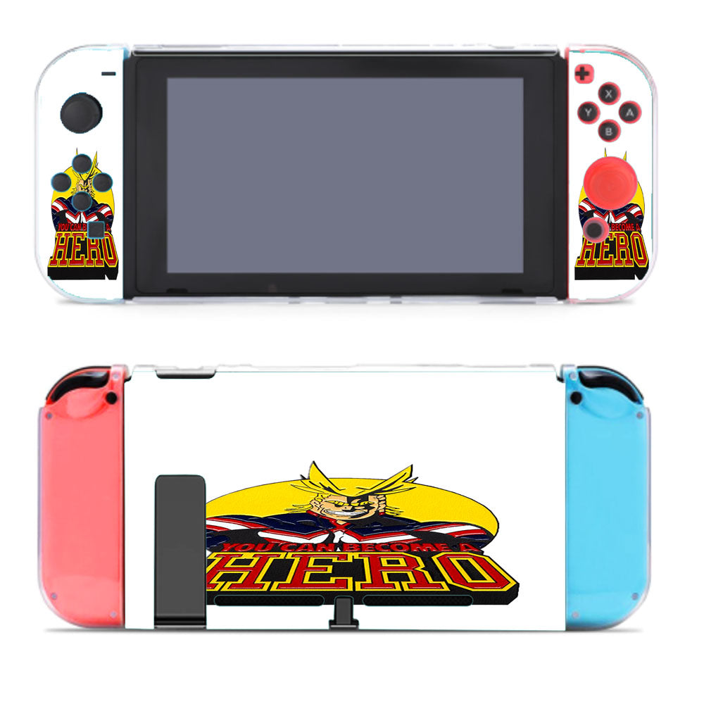 My Hero Academia All Might Emblem White Nintendo Switch Cover Case