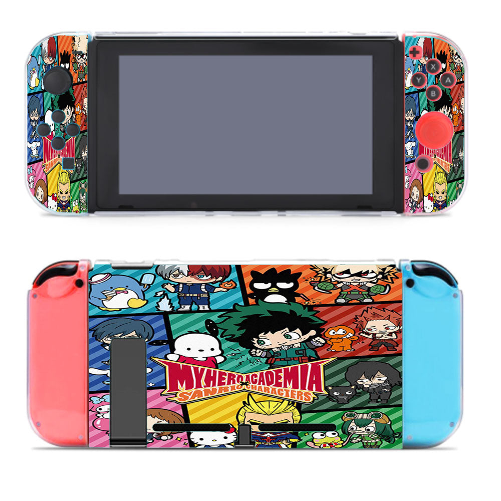 My Hero Academia X Cute Pokemon Nintendo Switch Cover Case