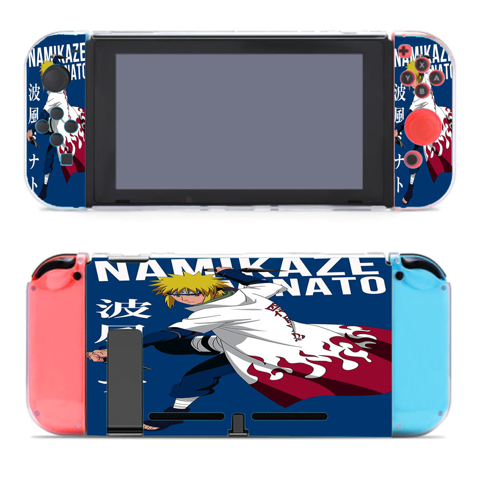 Namikaze Naruto Blue Nintendo Switch Cover Case