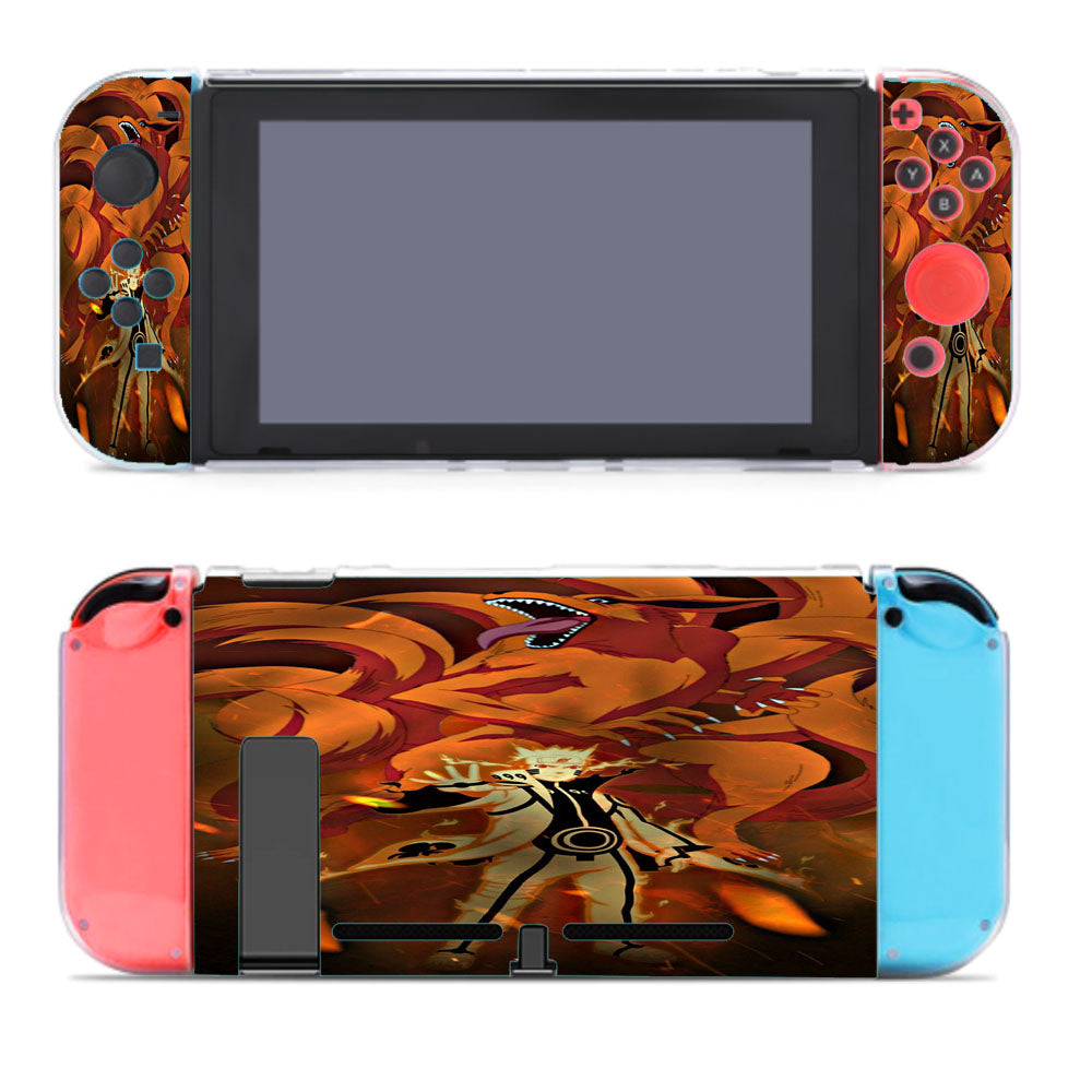 Naruto And Baby Kurama Nintendo Switch Cover Case