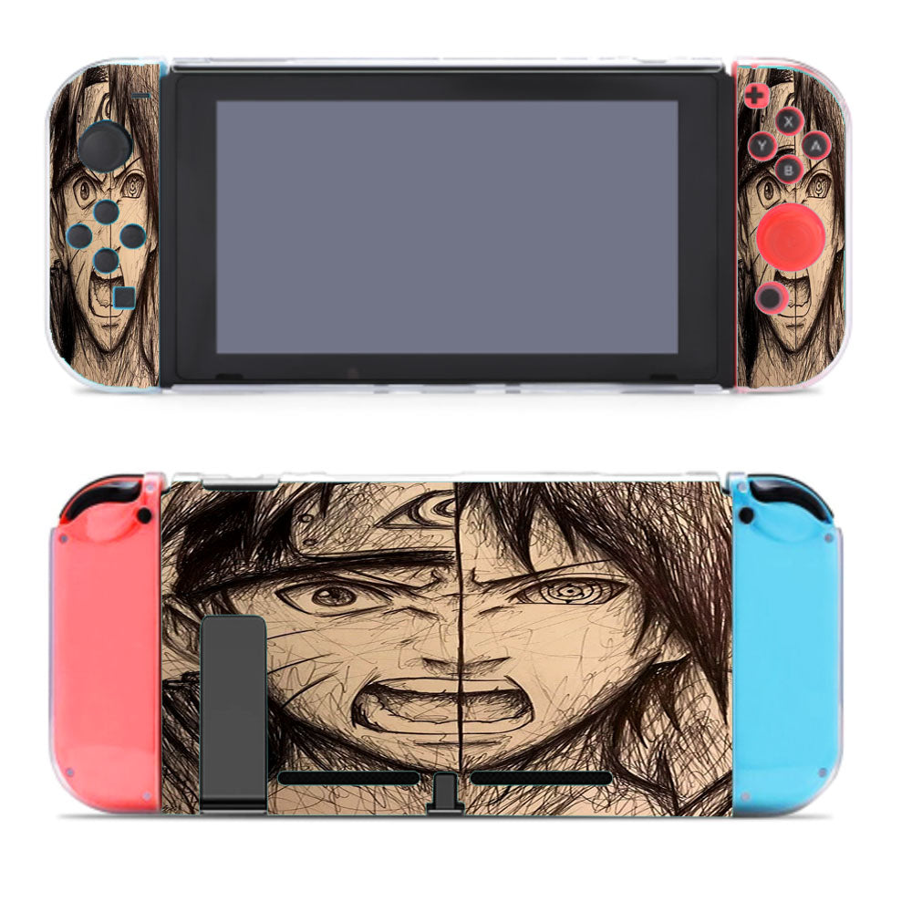 Naruto And Sasuke Drawing Ideas Nintendo Switch Cover Case
