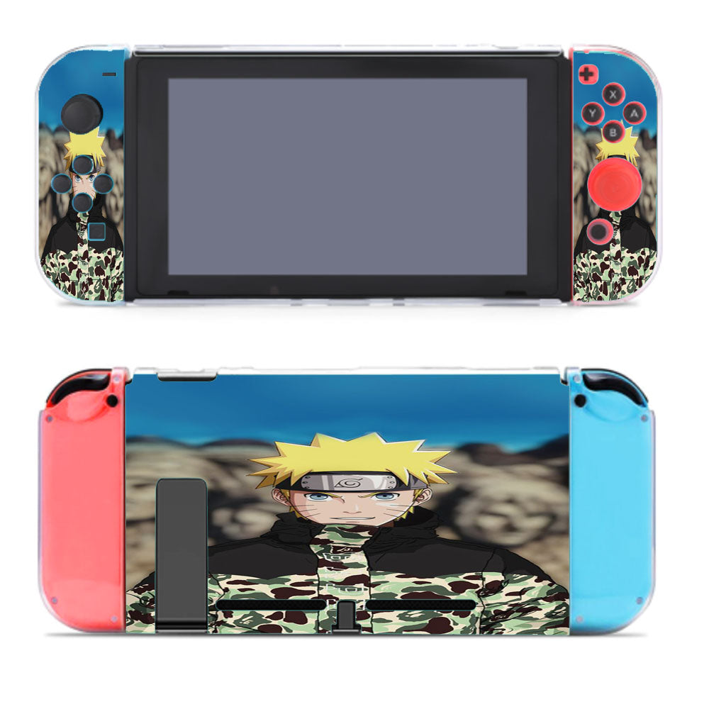 Naruto Cool Supreme Camo Bape Nintendo Switch Cover Case
