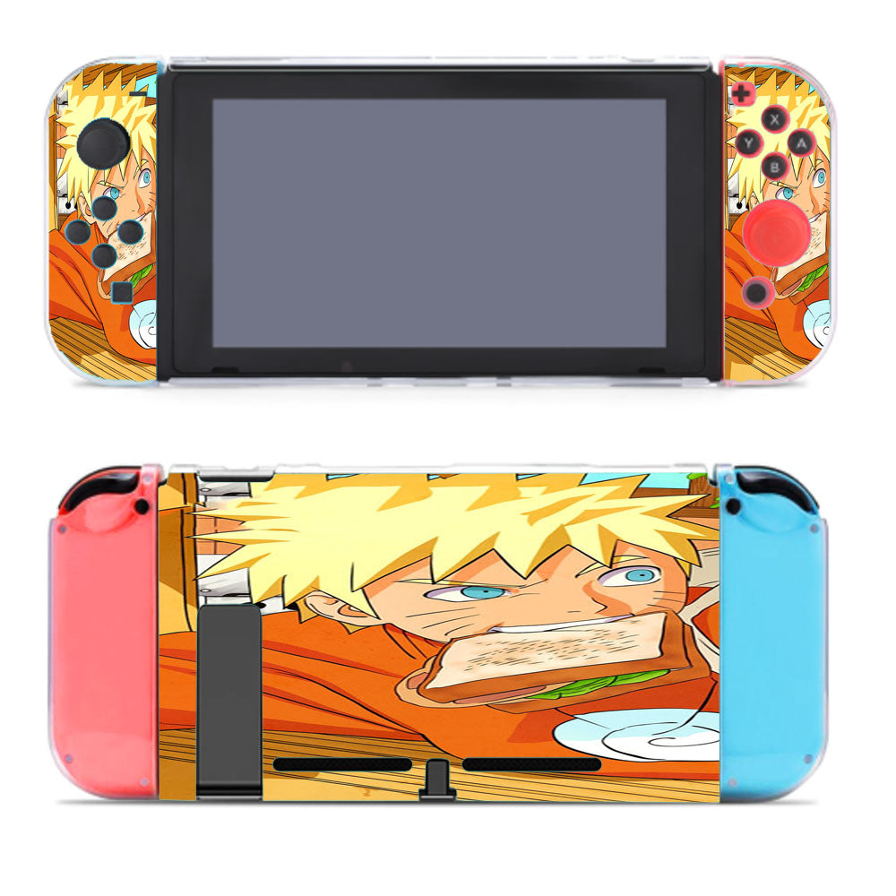 Naruto Eats Sandwich Nintendo Switch Cover Case