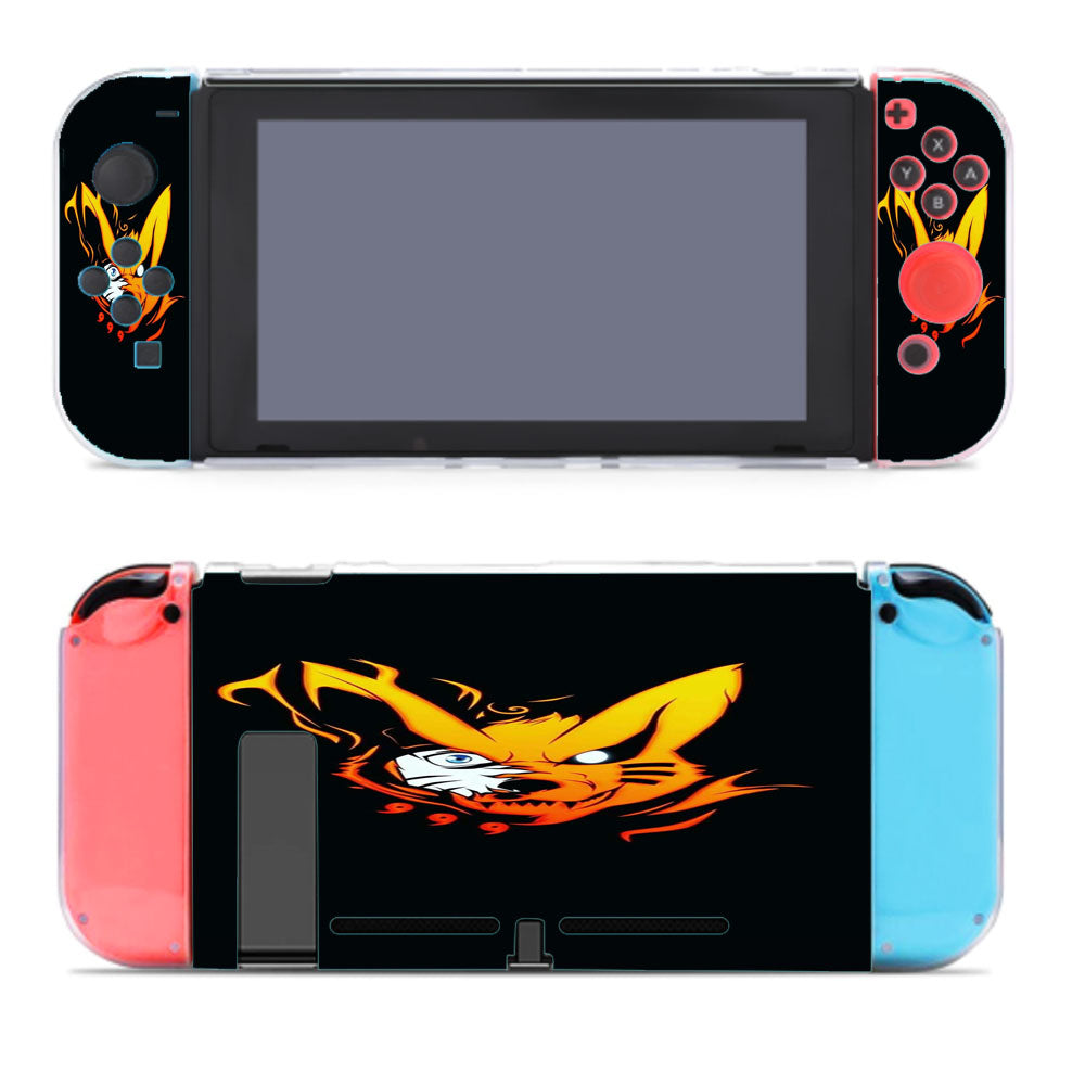 Naruto Eternal Mangekyou Sharingan Kurama Nine Tail Nintendo Switch Cover Case