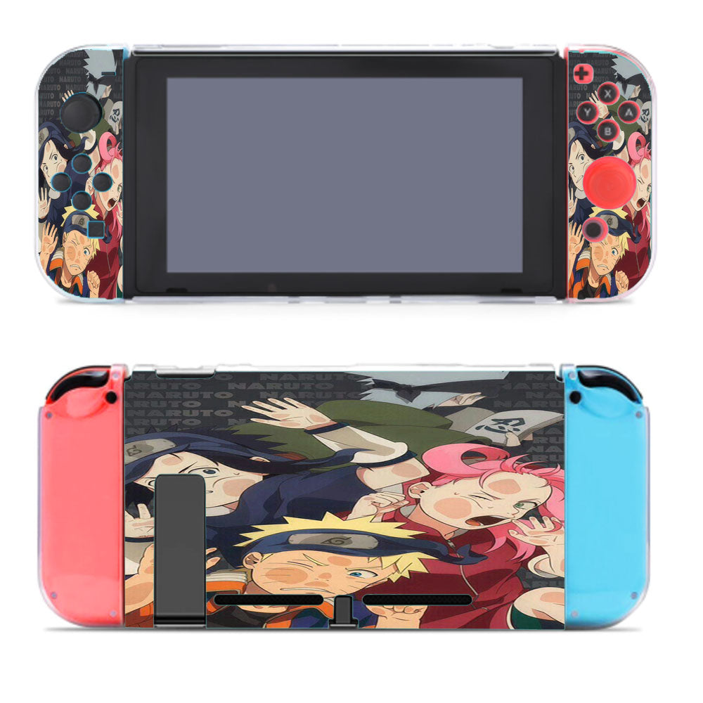 Naruto Sasuke Sakura Kakashi In The Mirror Nintendo Switch Cover Case