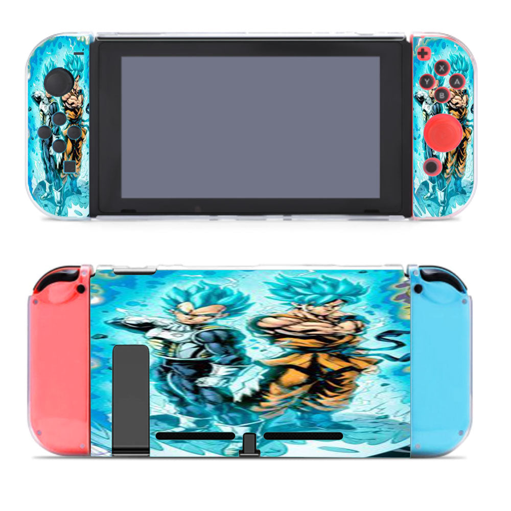 New Goku Vegeta Ss Blue Nintendo Switch Cover Case