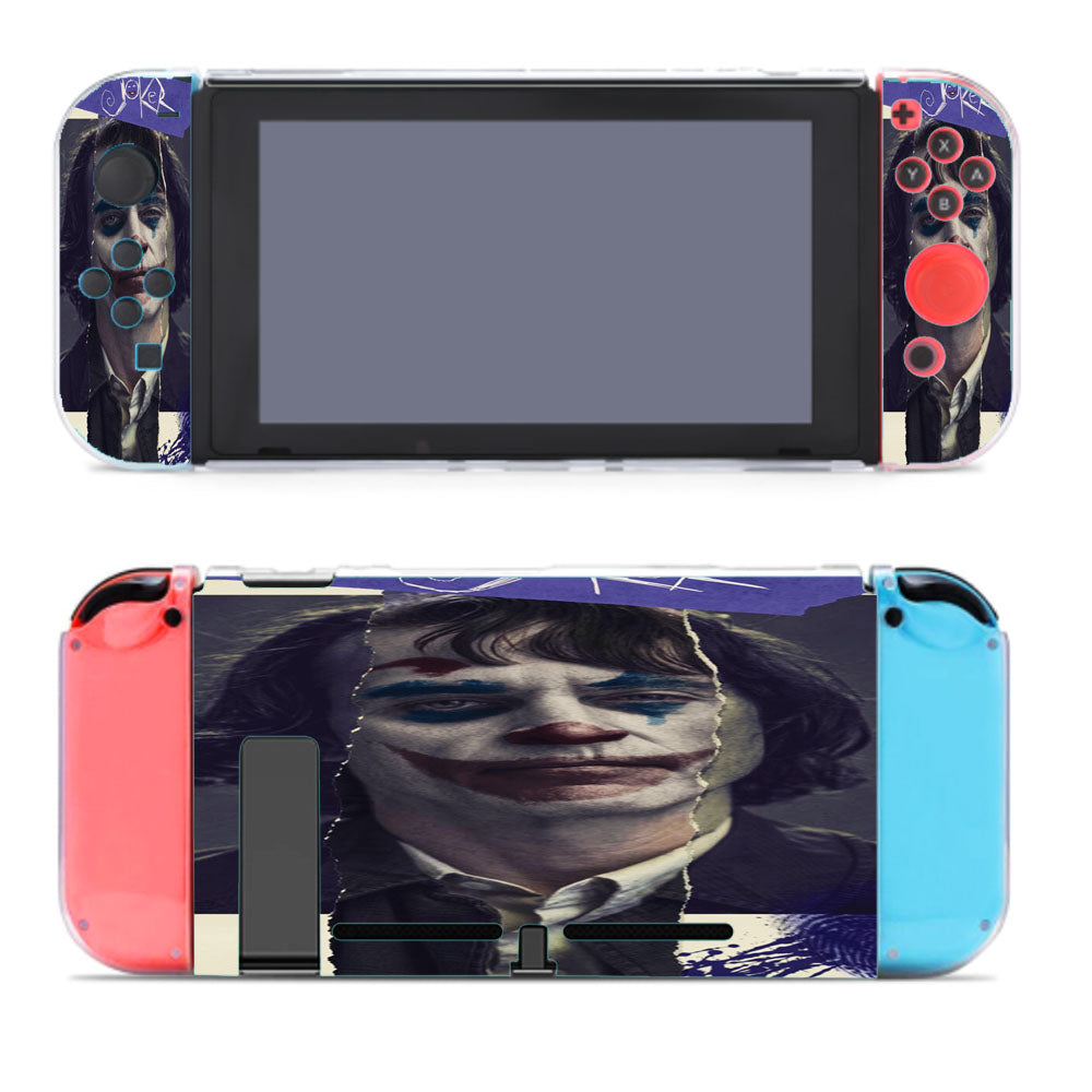 New Joker Face Fake Smile Crazy Nintendo Switch Cover Case
