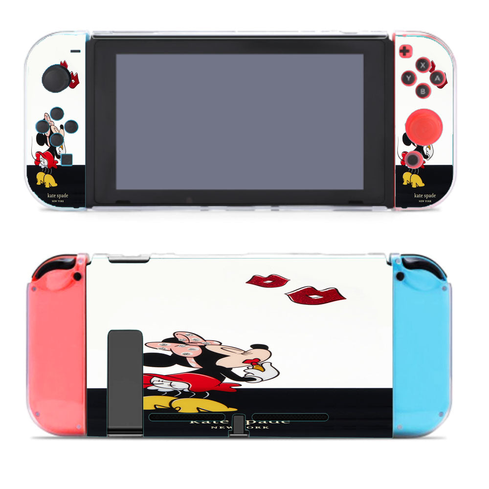 New York Kate Spade X Minnie Mouse Kiss Nintendo Switch Cover Case