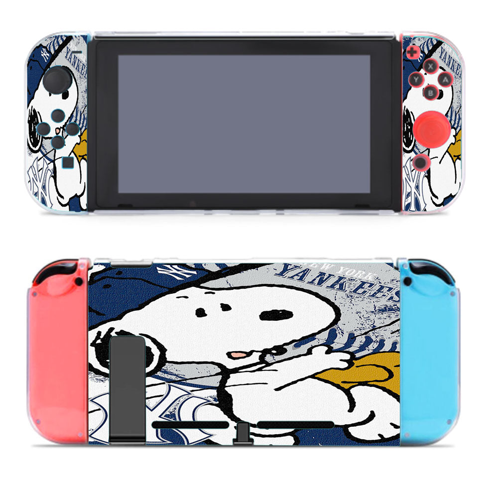 New York Yankees Snoopy Nintendo Switch Cover Case