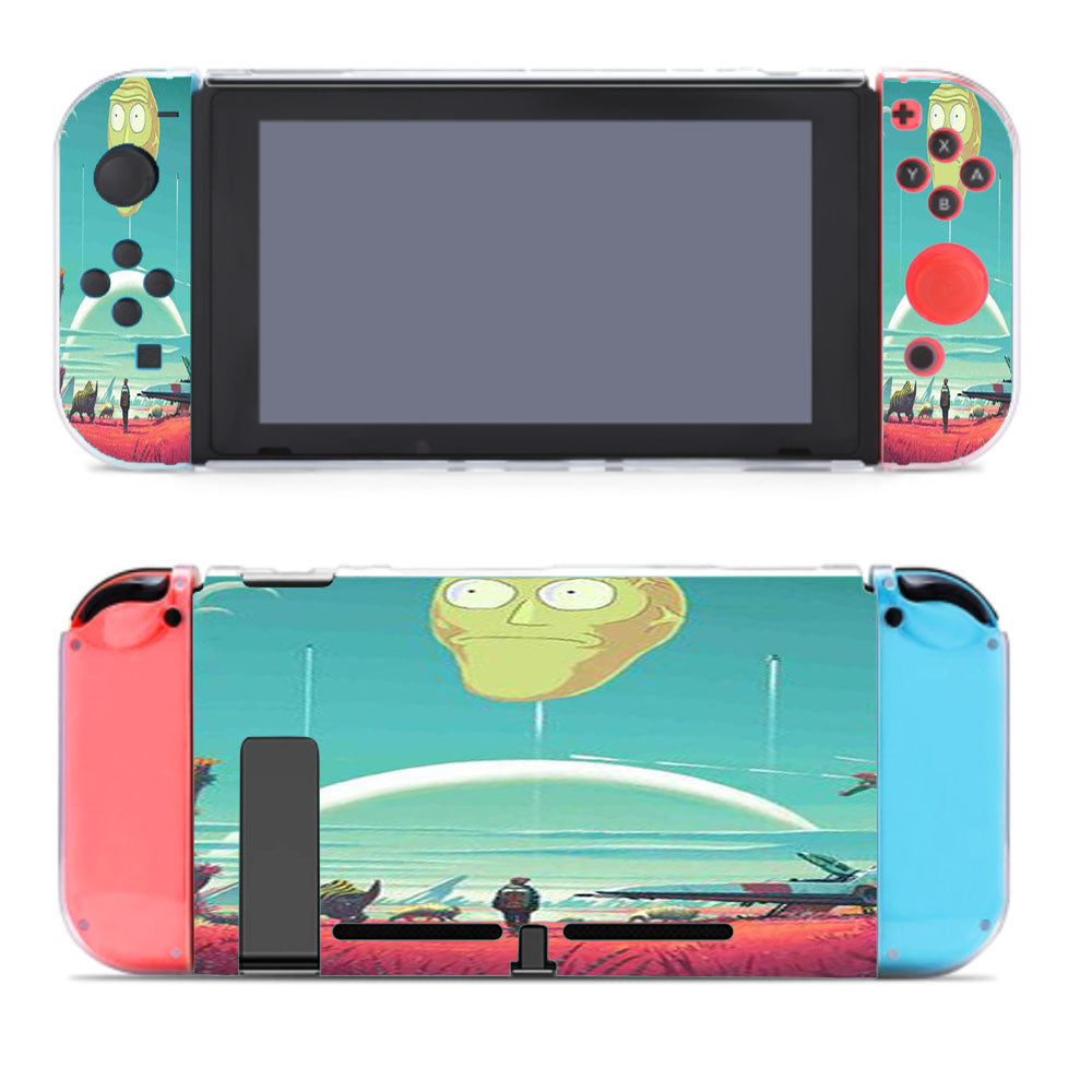 No Man'S Sky Meets Rick And Morty Nintendo Switch Cover Case