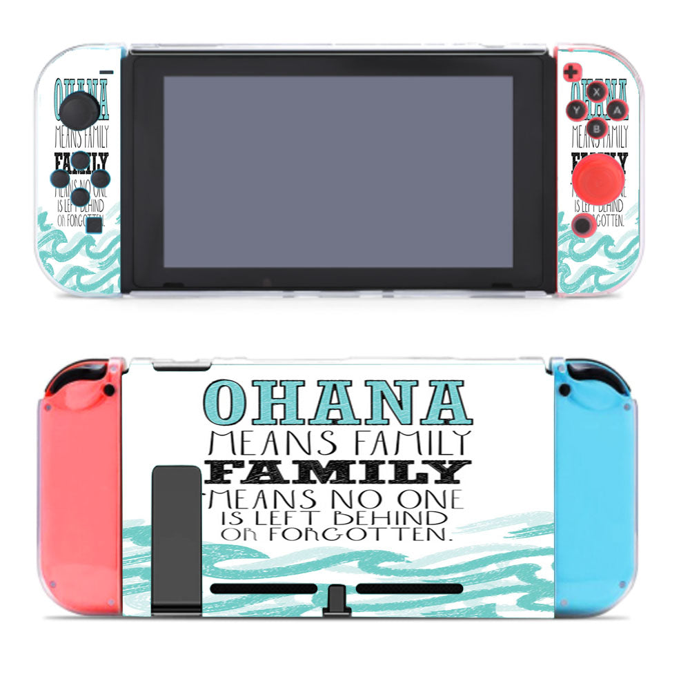Ohana Means Family Lilo And Stitch Nintendo Switch Cover Case