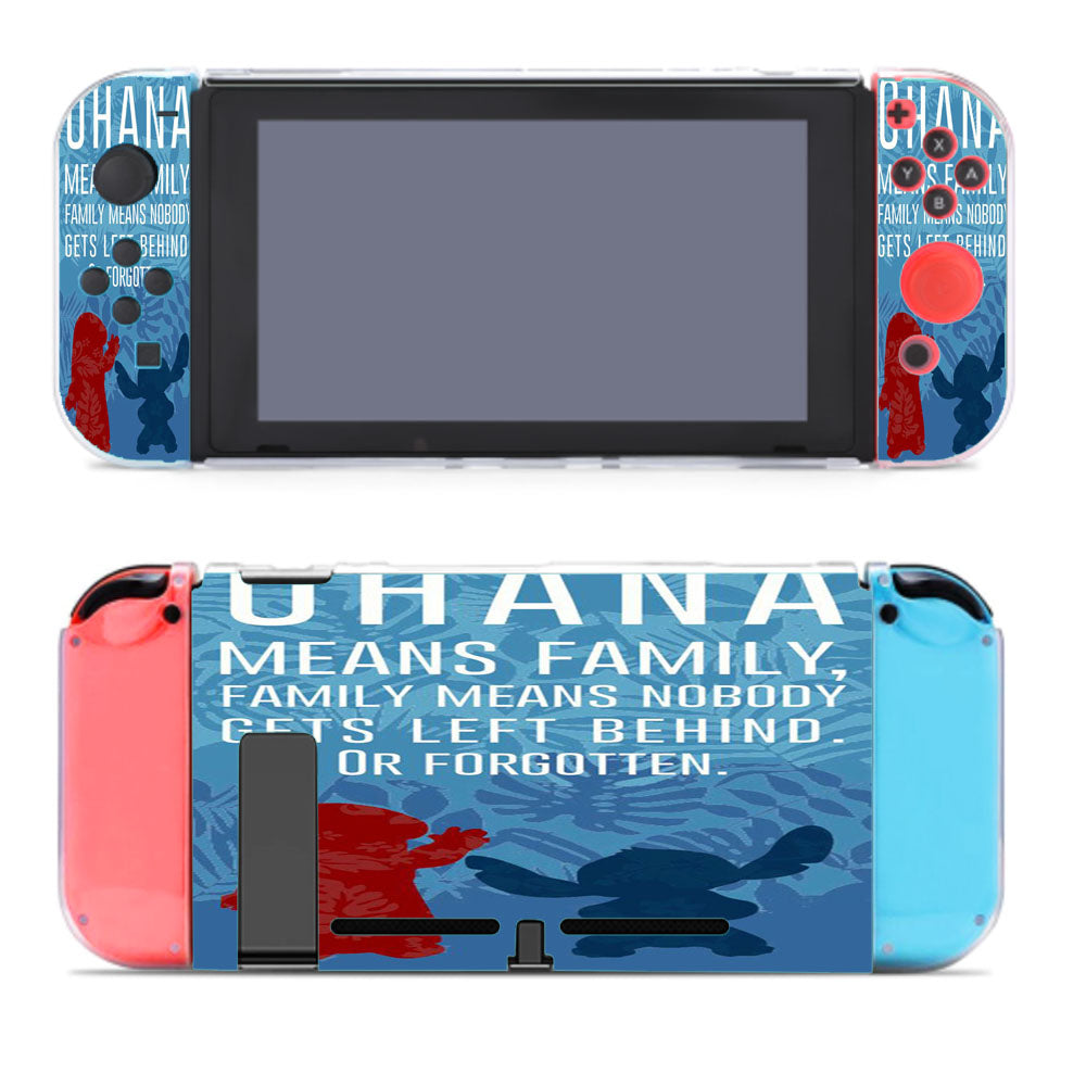 Ohana Stitch Lilo Disney Nintendo Switch Cover Case