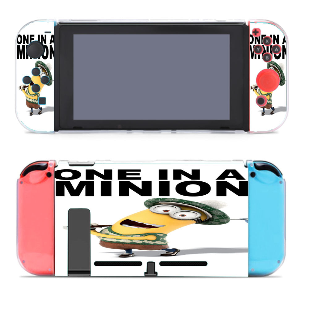 One In A Minion Despicable Me Minion Quote Nintendo Switch Cover Case