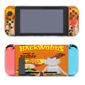 Orange Rick And Morty Thrasher Flames Backwoods Cigar Nintendo Switch Cover Case