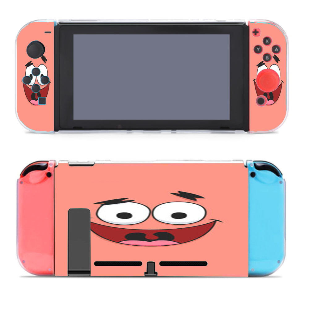 Patrick Star Face Nintendo Switch Cover Case