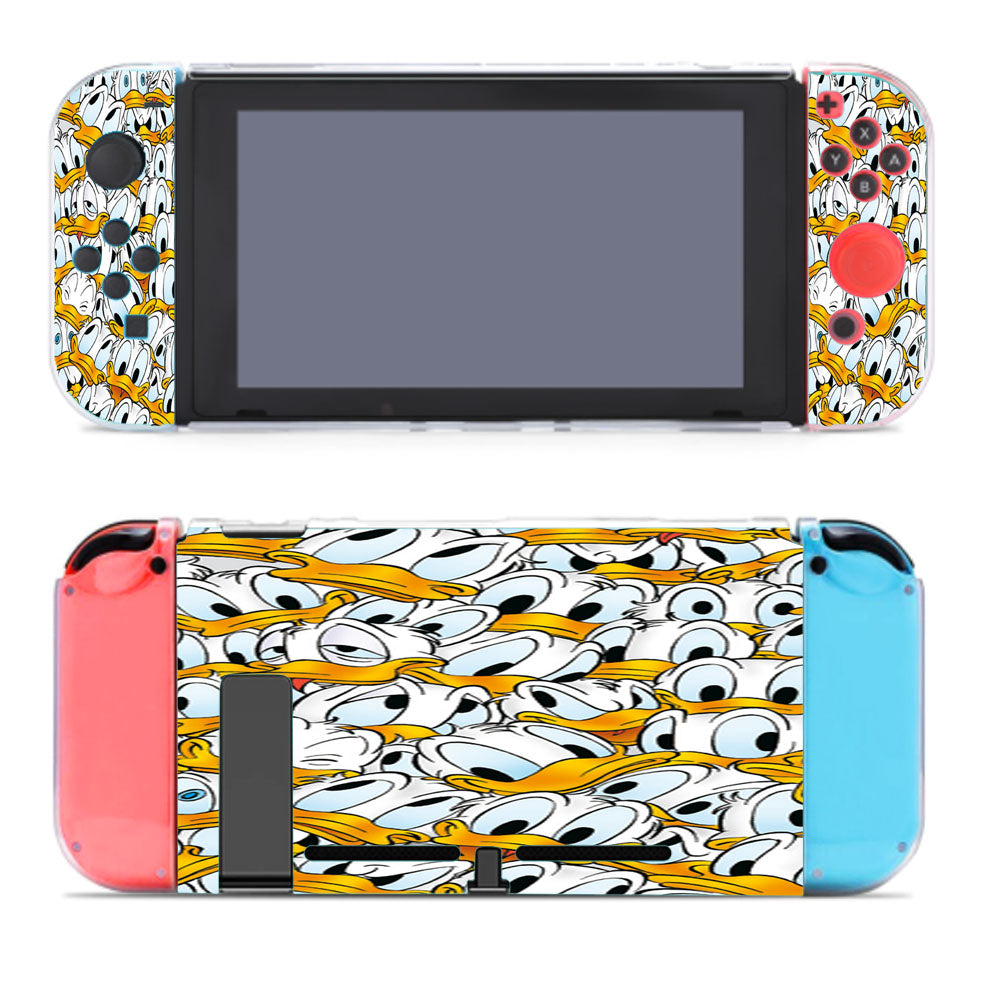 Pattern Emoticon Donald Duck Nintendo Switch Cover Case