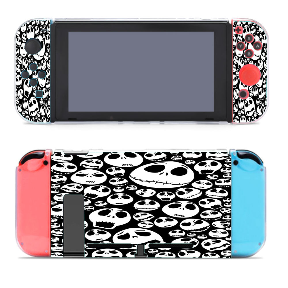 Pattern Halloween Jack Skellington Nintendo Switch Cover Case