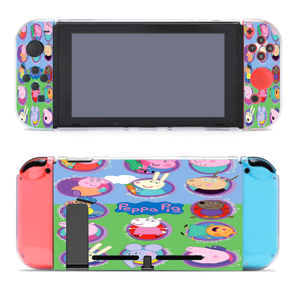 Peppa Pig All Character Nintendo Switch Cover Case