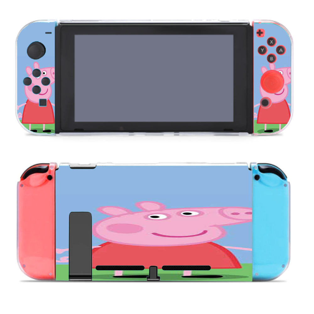 Peppa Pig Arms Out Nintendo Switch Cover Case