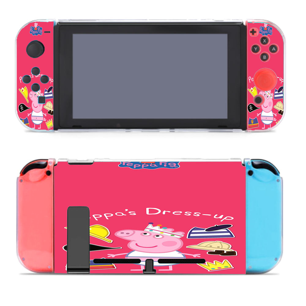 Peppa Pig Dress Up Sticker Nintendo Switch Cover Case