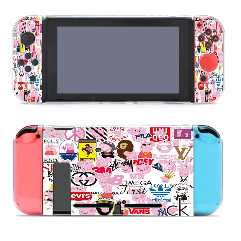 Peppa Pig Sticker Collection 2 Nintendo Switch Cover Case