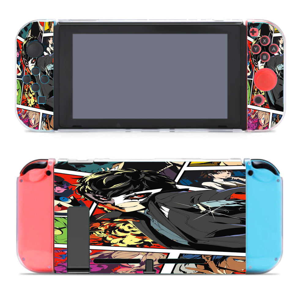 Persona 5 Art Comic Style Nintendo Switch Cover Case