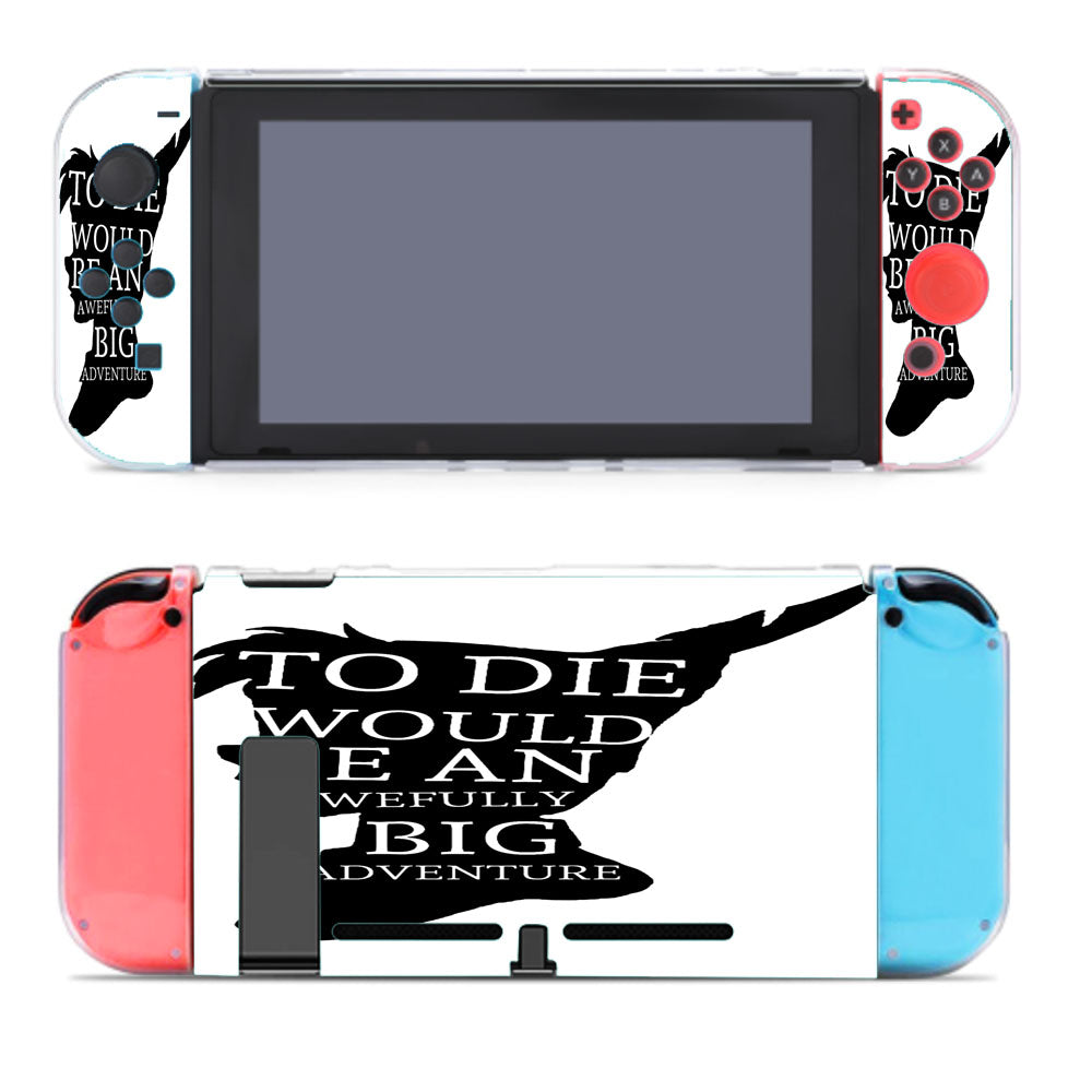Peter Pan Quote Silhouette Big Adventure Nintendo Switch Cover Case