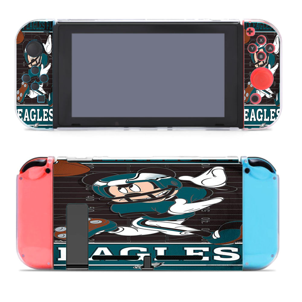 Philadelphia Eagles Disney Mickey Mouse Nfl Nintendo Switch Cover Case