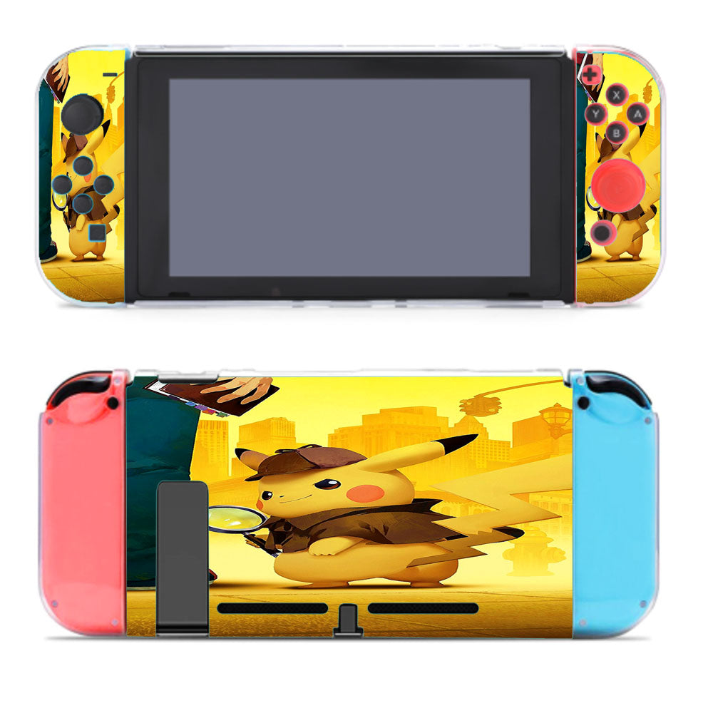 Pikachu Detective Cartoon Movie Nintendo Switch Cover Case