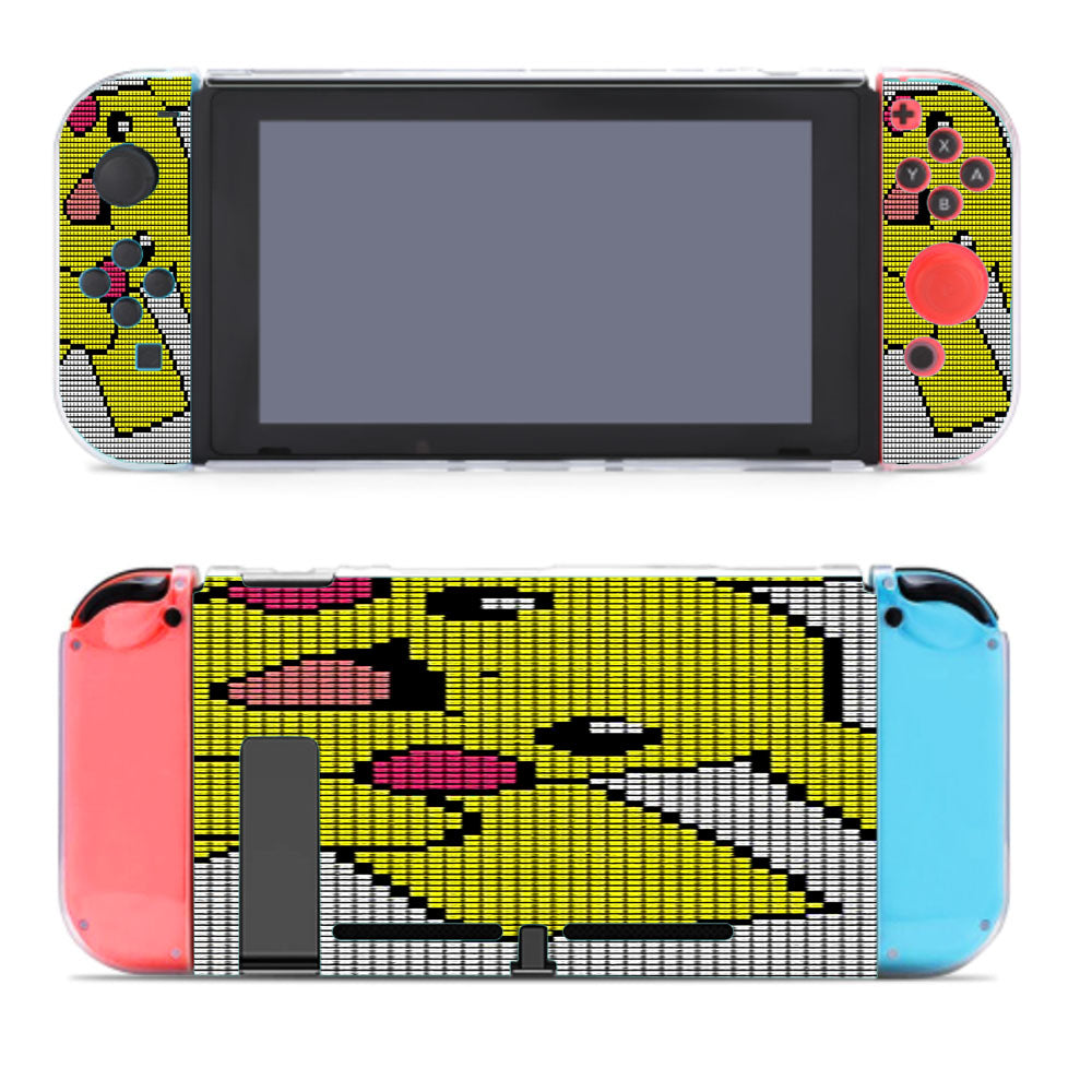 Pikachu Mosaic Square Nintendo Switch Cover Case