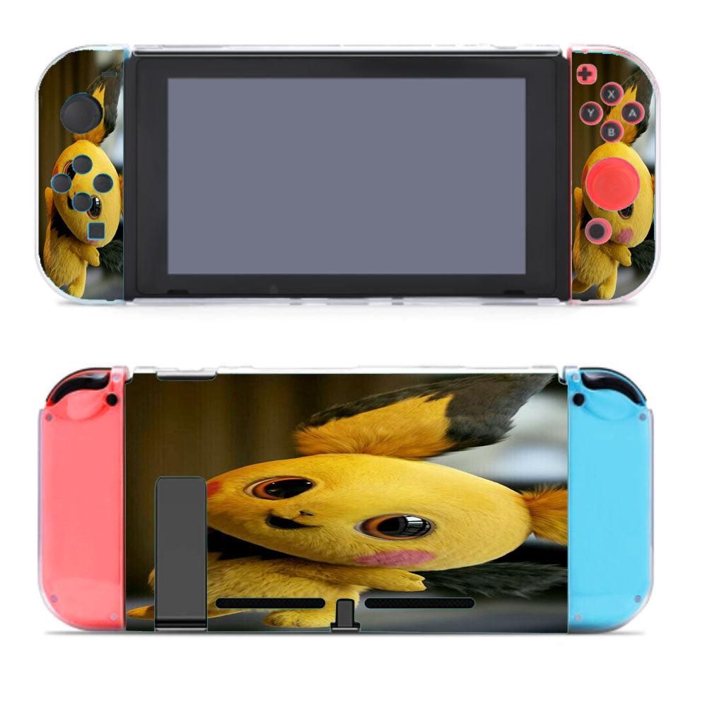 Pikachu Movie Poster Nintendo Switch Cover Case