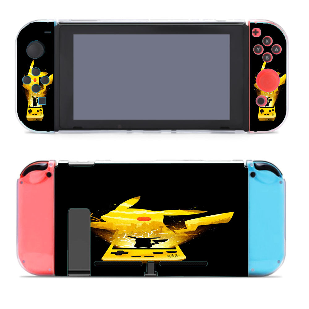 Pikachu Out Of Gameboy Nintendo Switch Cover Case