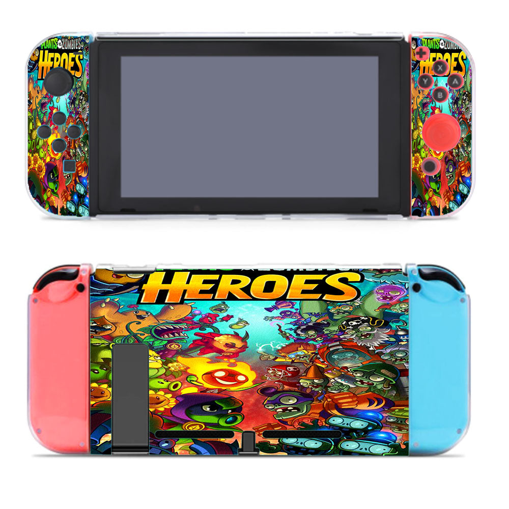 Plants Vs Zombies Heroes Cover Comic Nintendo Switch Cover Case