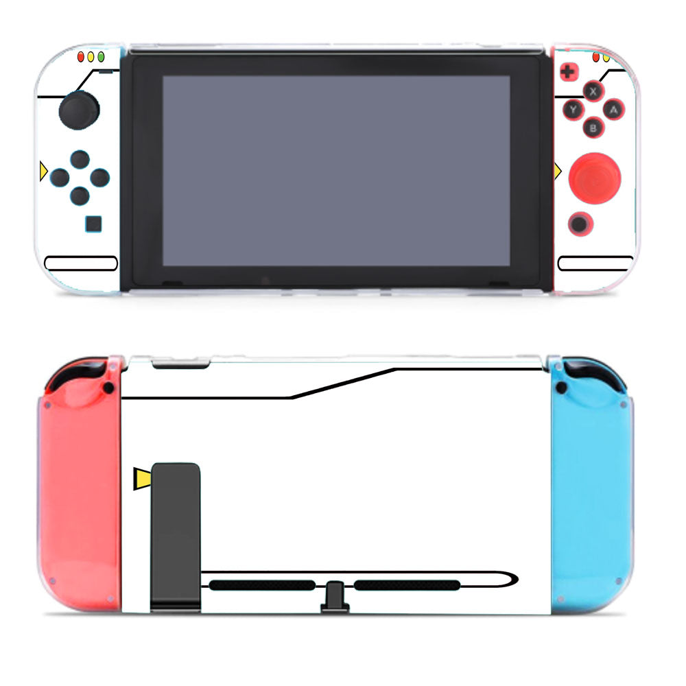 Pokedex White Nintendo Switch Cover Case