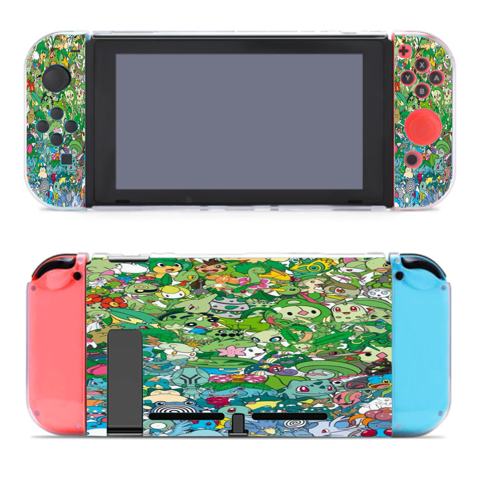 Pokemon Color Spectrum Green To Blue Nintendo Switch Cover Case