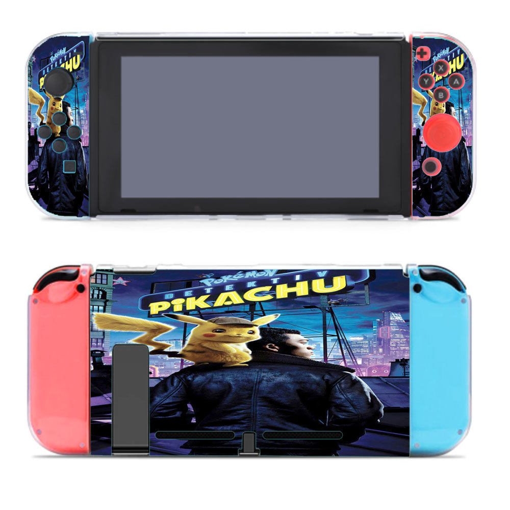 Pokemon Detektiv Pikachu Poster Movie Nintendo Switch Cover Case