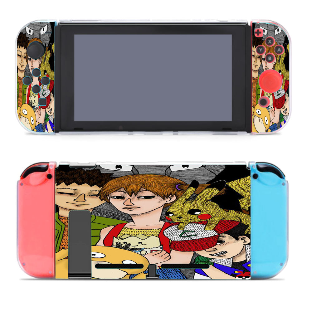 Pokemon Drawing Nintendo Switch Cover Case